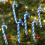 Blue Christmas Candy Cane Ornaments Shatterproof 5.5 Inch 4