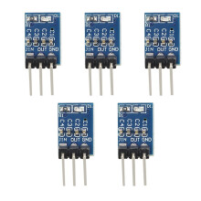 AMS1117-3.3 Voltage Regulator Step Down Power Supply Module 4.75V-12V to 3.3V 800mA (Pack of 5)