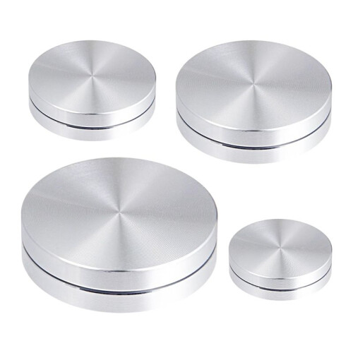 4 Pack Ceramic Pottery Throw Trimming Rotary Tools, 25mm/30mm/38mm/45mm Pottery Turntable for Artists