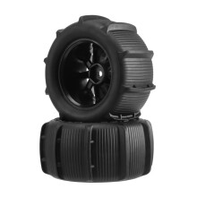 2Pcs 80mm Snow Sand Tires Tyre Wheel for 144001 124019 12428 104001 Haiboxing 16889 SG1601 RC Car Upgrade Parts