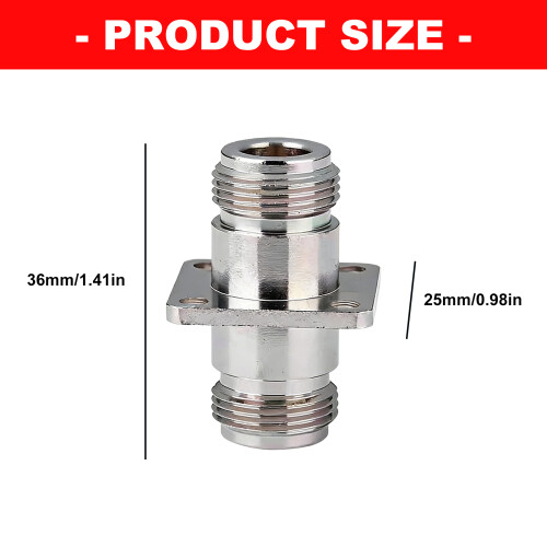Precisely N Type Female Straight Coaxial Connector Replacement 2
