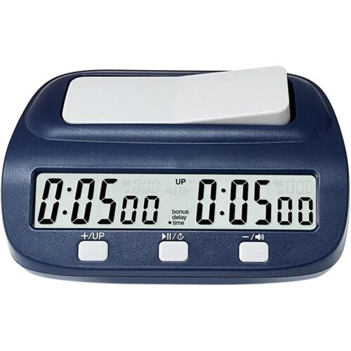 Chess Clock, Board Game Timer, Portable Digital Chess Timer with and Delay Features 1
