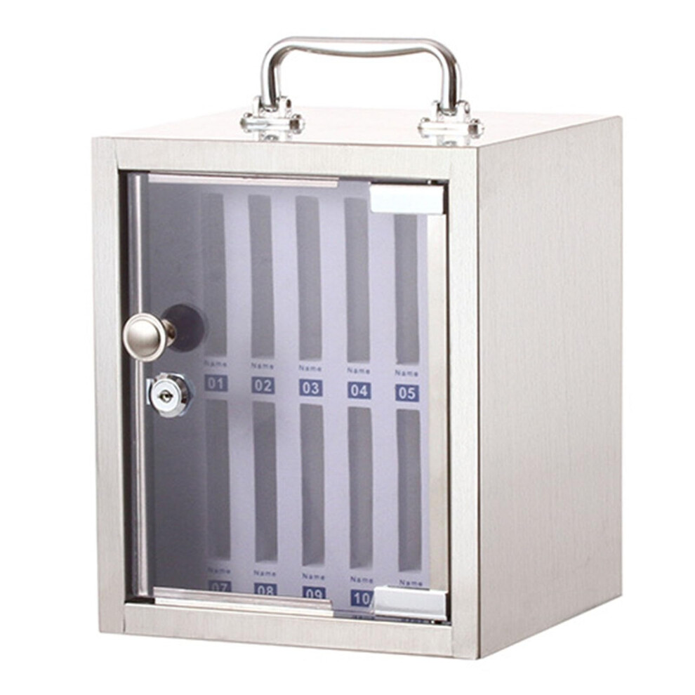 Cell Phone Locker Wall Mount Steel Storage Cabinet For Classroom And Schools With Secure Lock System 9330225761662