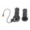 Electric Bike Twist Throttle Grip Accelerator Control Grip Waterproof Connector Handlebars for Risdar Q20 4
