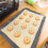 3Pcs Reusable Environmental Protection Silicone Baking Mat Non-Stick Silicone Oven Mat Dough Rolling Mat Baking Mat 4