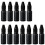 12-Pack Black Ink Refill, 10ml Waterproof Fast-Drying Stamp Ink for Office and Scrapbooking 1