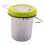 Tea Infuser Stainless Steel Tea Strainer Folding Handle Tea Filter Extra Fine Mesh Strainer Brewing Basket (Green) 1