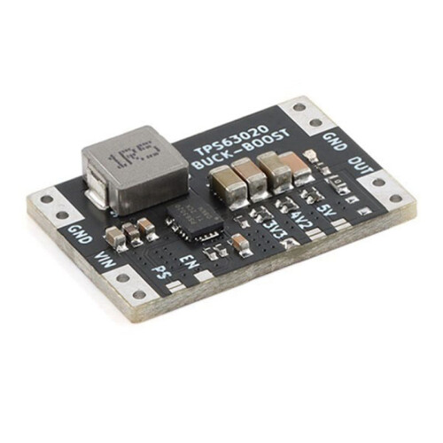 3X XL63020 TPS63020 Lithium Battery USB Automatic Boost Buck Step  Down Module Microcontroller Power Low Ripple 3.3V 2