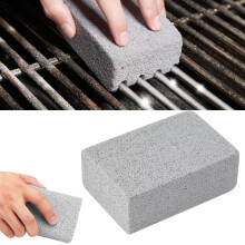 BBQ Grill Cleaning Brick for Deep Grease Removal, Reusable Barbecue Cleaning Stone Block 1pcs