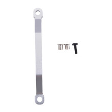Lenkstange Aus Metall, Verbindungsstange, Zugstange für HAIBOXING HBX 2098B 1/24 RC-Auto-Upgrades, Teile, ZubehöR, Silber