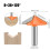 Set 8mm Handle 3D V-Shaped Knife 3D Computer Engraving Knife Woodworking Knife V-Shaped Milling Cutter 7