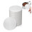 Espressofilterpapper 58mm-3200 St Oblekt Kaffepappersfilter för Espressomaskin - Portafilter Espressofilter 3