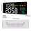 2X Decibel Meter Wall Hanging Sound Level Meter 30-130DB Range 8.6 Inch Large LED Display Noise  Temperature 8