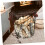 Round Iron Wire Mesh Storage Bin with Durable Frame, Multiuse Firewood and Laundry Organizer for Home 4