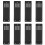 32PCS Shipping Container Air Vent Kit Heavy Duty Shipping Container Accessories Flow Ventilation Kit Black 2