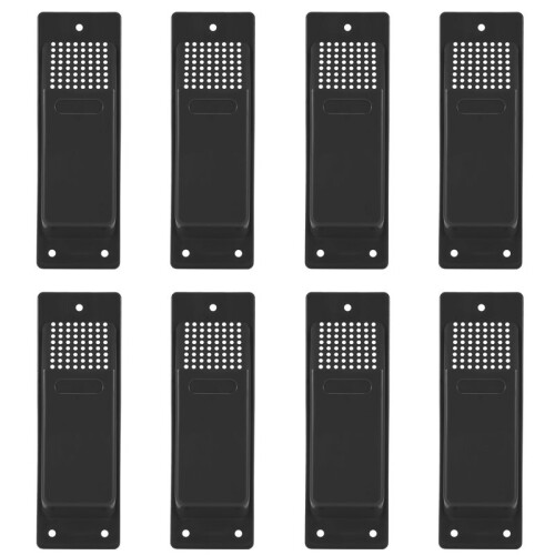 32PCS Shipping Container Air Vent Kit Heavy Duty Shipping Container Accessories Flow Ventilation Kit Black 1