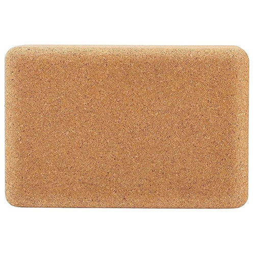 2 Pcs Thick Yoga Block Yoga Cork Block High-Density Beginner's Leg Press Dance Aid 1