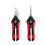 Pruning Shears with Ergonomic Grip for Fruit and Grape Harvesting, Yellow and Black Garden Scissors 5
