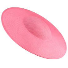 40cm Diameter Fascinator Base For Lady Cosplay Hairpiece-pink