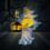 Hell's Messenger Lanterne Halloween Dekoration Harpiks 1