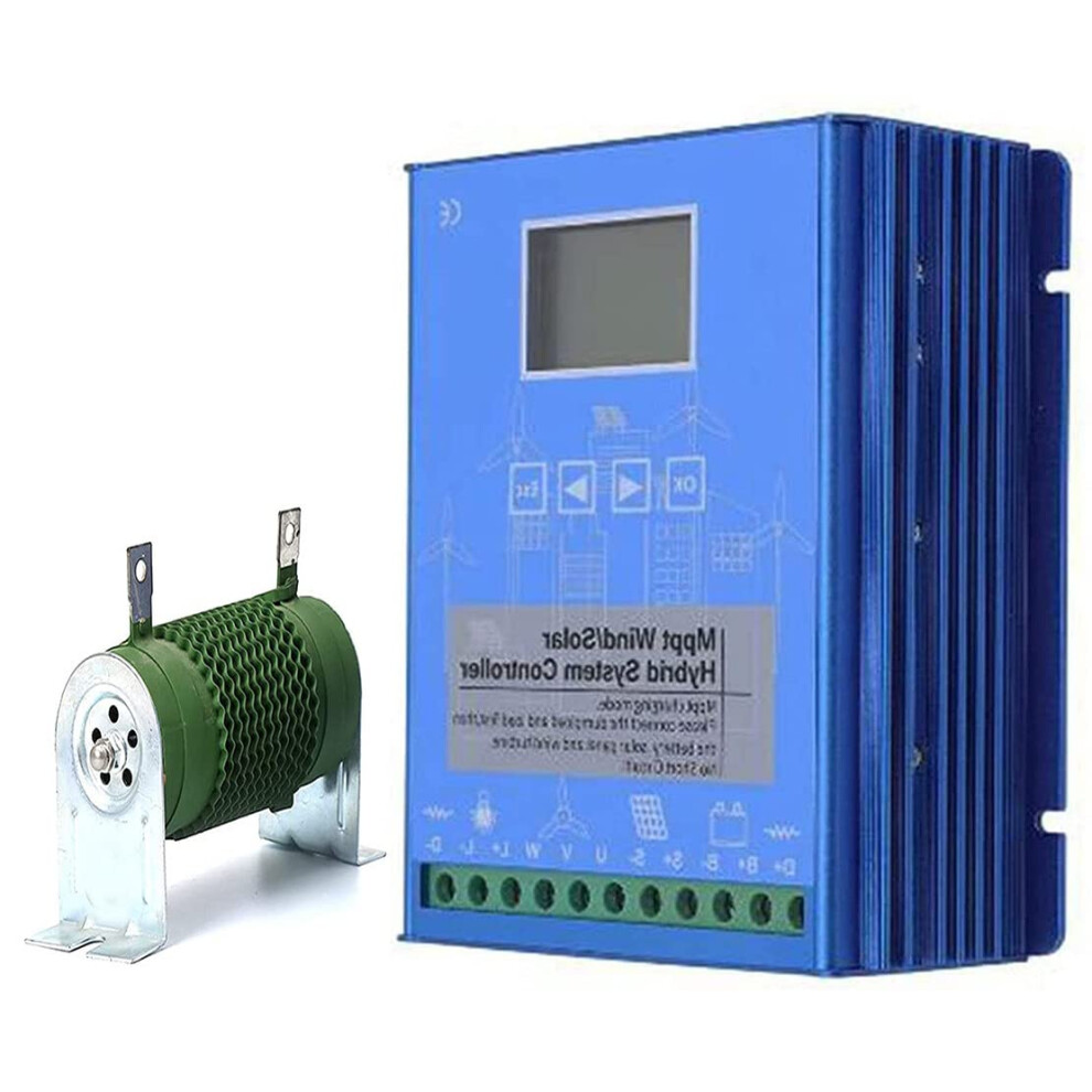Mppt Wind Solar Hybrid Charge Controller 24V 5000W Smart Regulator For Off Grid Battery System 9330225811053