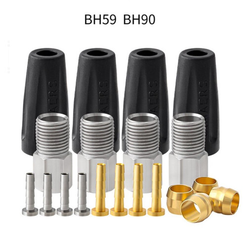 2X Remslang Kit Racefiets Hydraulische Schijfremslang BH90 Rem Olive Connect Insert Kit 2