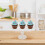 4Pcs Transparent Crystal Glass Fruit Tray Multi-Function Serving Plate 3