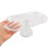 4Pcs Transparent Crystal Glass Fruit Tray Multi-Function Serving Plate 4