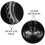 4Pcs Transparent Crystal Glass Fruit Tray Multi-Function Serving Plate 5