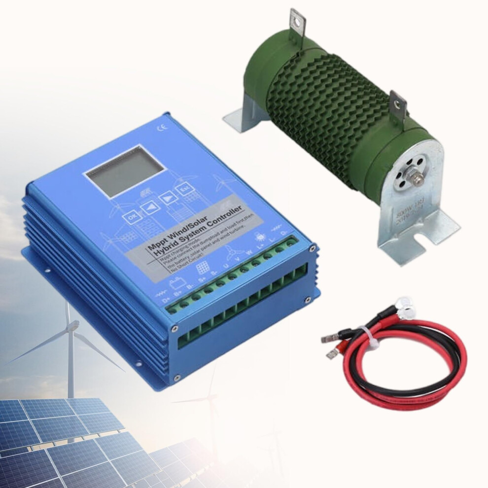 12000W 220V Hybrid Solar Wind Mppt Charge Controller, Auto Detect 12V 24V 48V For Lithium And Lead Acid Batteries 9310869815792