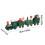 Wooden Christmas Train Set with Santa 1 Piece 2