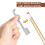 Pince Queue Billard 3 PièCes SéRies Pince Pointe de Queue de Billard Kit de RéParation de Pointe de Queue de Billard en Alliage pour Accessoires de 7