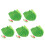 1000Pcs Green Sushi Decorative Leaves for Sashimi 7