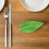 1000Pcs Green Sushi Decorative Leaves for Sashimi 8