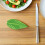 1000Pcs Green Sushi Decorative Leaves for Sashimi 9