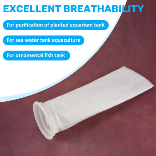 200μm 4x15"Fish Aquarium Marine Sump  Pre Filter Sock Bag 2