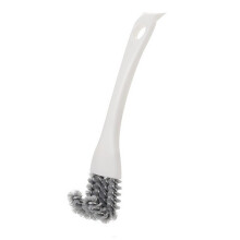 Grill Cleaning Brush White 1, MultiFunctional Stove Cleaner with Durable Bristle Head and Easy Grip Handle