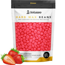 Hars in parels - BOLUSSO - Parels 100g - Zonder strips - Warme hars - Aardbeiengeur