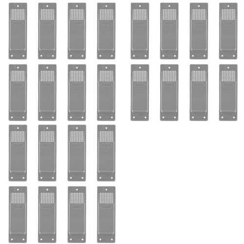 24PCS Shipping Container Air Vent Kit Heavy Duty Shipping Container Accessories Flow Ventilation Kit Gray
