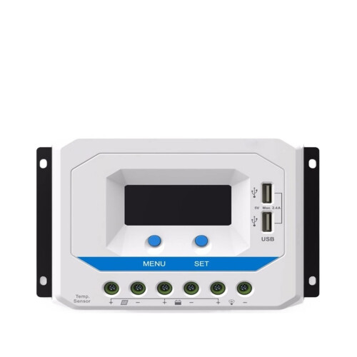 20A VS2024AU Solar Charge Controller Regulator for 12V 24V Battery Systems Dual Voltage Compatibility