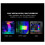 RGB LED Strip ARGB Sync Board for Computer Power Supply ATX 24PIN GPU  Card 8Pin Cable Case X8 2