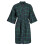 Leisureland Men's Plaid Kimono Broadcloth Dressing Gown 1