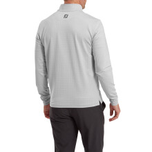 FootJoy Mens Glen Plaid Print Moisture Wicking Midlayer Golf Sweater