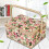 Floral Multi Layer Sewing Storage Box with Secure Lock and Compartments for Adults Style A 3