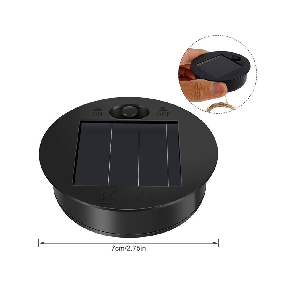 6Pcs Solar Light Replacement Top Led Solar Panel Lantern Lid For Outdoor Hanging Lanterns Ip65 Waterproof 4712234419423