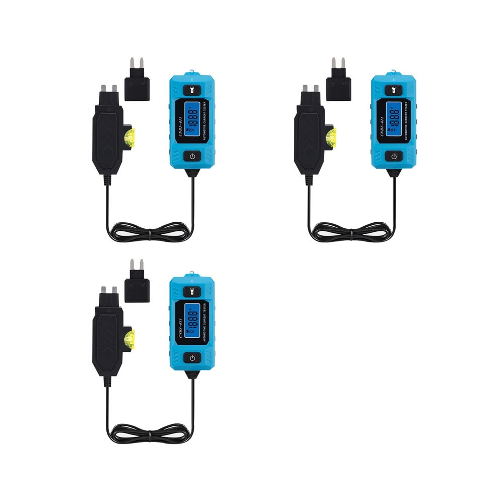 3X Cnbj-611 Automotive Fuse Current Tester Car Leakage Analyzer Fault Tester Automotive Fuse Current Testing Tool 6034088801550