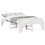 vidaXL Bed Frame White 120 x 190 cm Solid Pine Wood 2