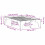 vidaXL Bed Frame White 120 x 190 cm Solid Pine Wood 1