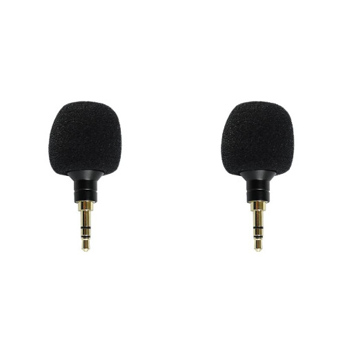 2X  Microphone Condenser Mic Bendable Flexible Active Noise Reduction Sensitive Mic