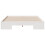 vidaXL Bed Frame White 120 x 190 cm 5